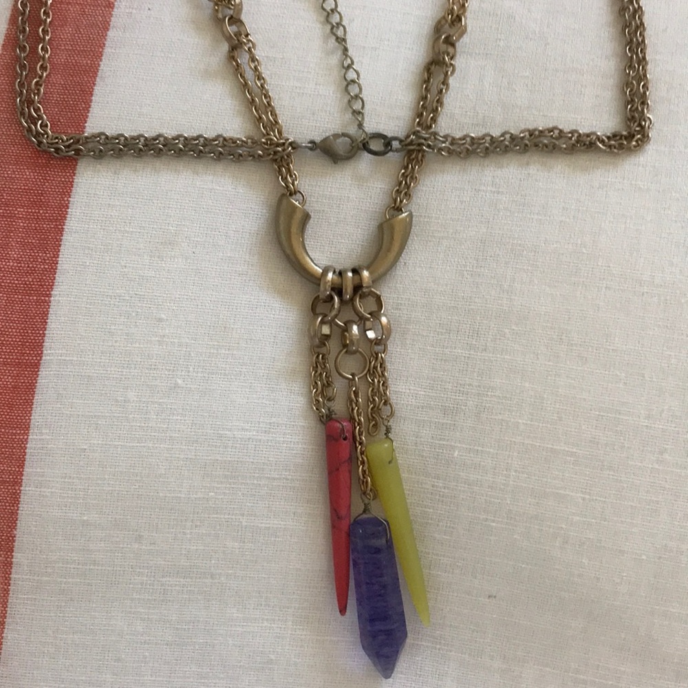 Hanging necklace